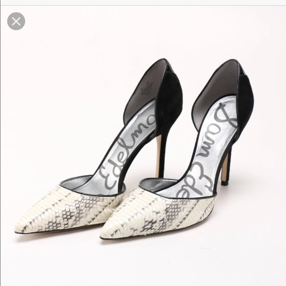 sam edelman snake heels